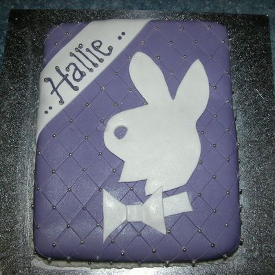 Playboy Bunny Birthday Cake