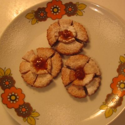 Fried Flower Cookies
