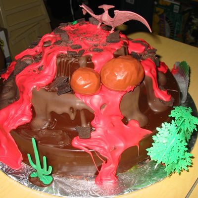 Volcano Cake