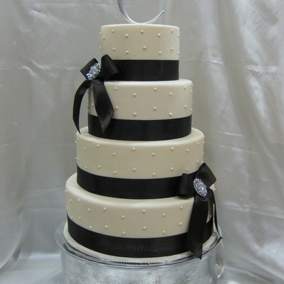 Ivory Wedding Cake