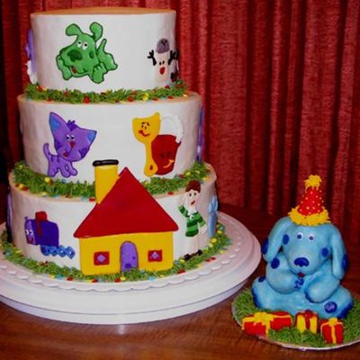 Blues Clues Cake
