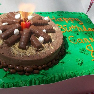 Bonfire Cake