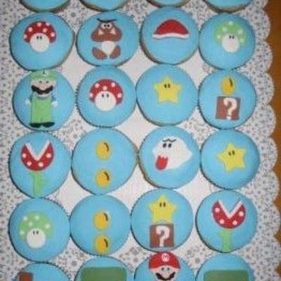 Super Mario Cupcakes