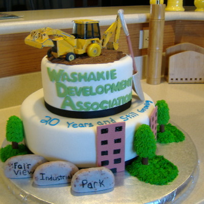 Ground Breaking Cake