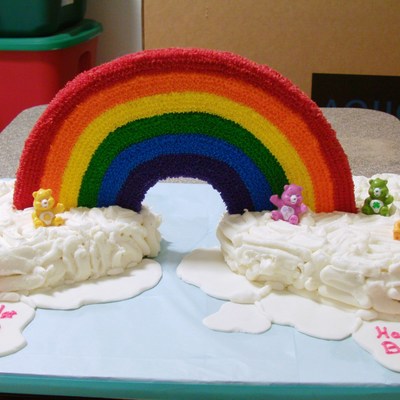 Care Bears Birthday Cake