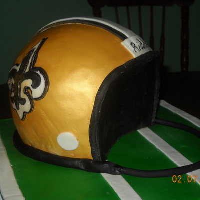 Saints Helmet