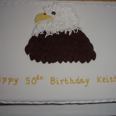 Eagle Birthday Cake