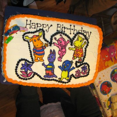 Backyardigans Themed Cake