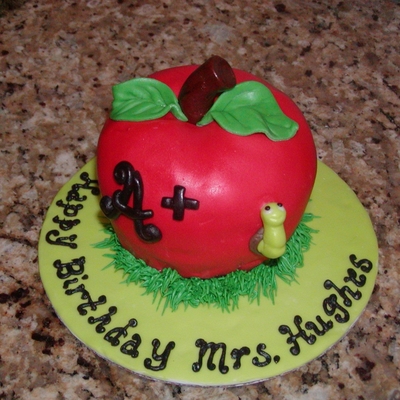 Teacher Birthday Cake