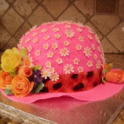 Mother Daughter Tea Hat Cake