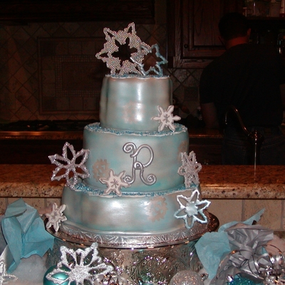 Snowflake Cake