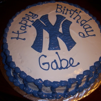 New York Yankees Cake