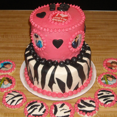 Justin Bieber Cake