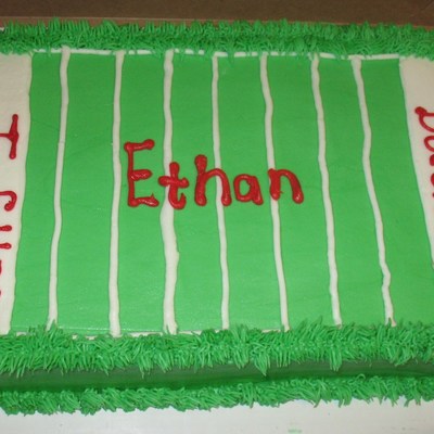 1St Birthday Football Field