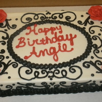 Black, White And A Little Red