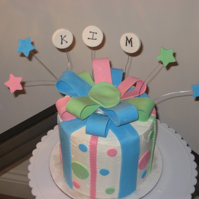 Whimsical Birthday Cake For Kim
