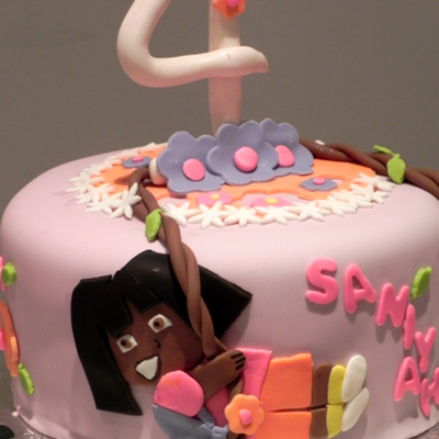 Dora Went On Vacation And Got A Tan...