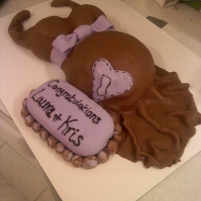 Baby Belly Cake!