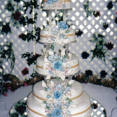 Blue, Ivory & Gold