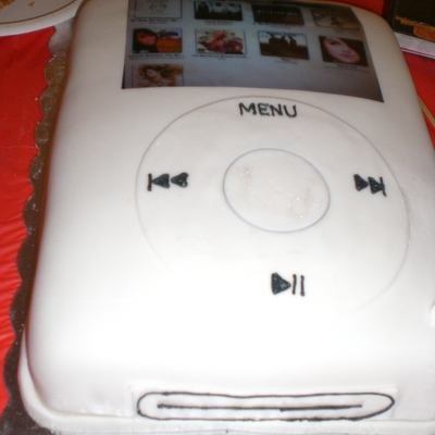Ipod Birthday Cake