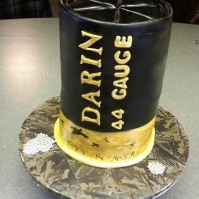 Shotgun Birthday Cake