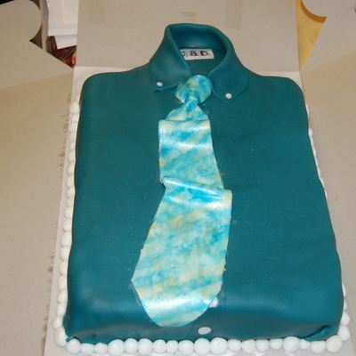 1St Experimental Shirt Tie Cake