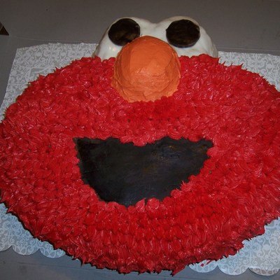 Elmo Cake