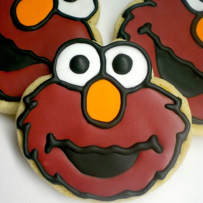 Elmo Cookies