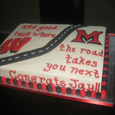 Jay's Graduation Cake