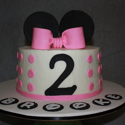 Minnie Mouse Birthday Cake