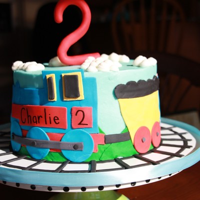 2Nd Birthday Train Cake