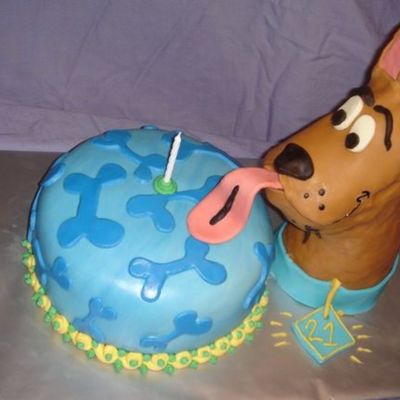 Scooby Doo Cake 11/15/08