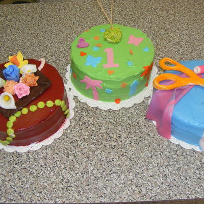 Craft Store Birthday Cake