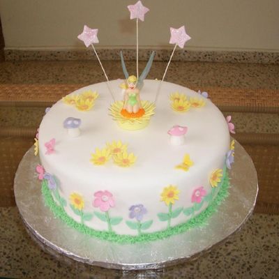 Tinkerbell Birthday Cake