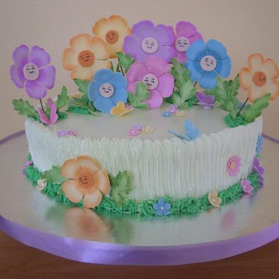 Spring Flowers Birthday Theme