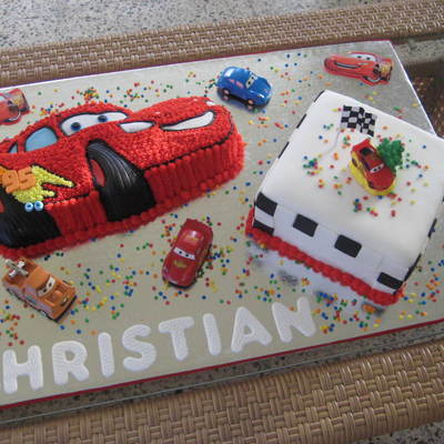 Cars Birthday Cake