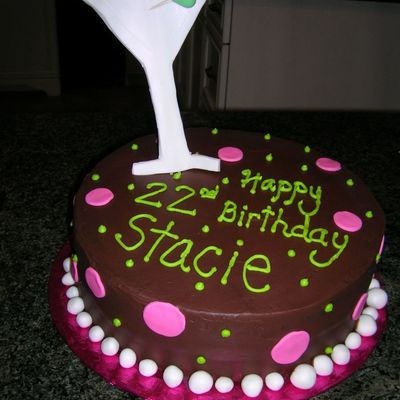 Martini And Polka Dots