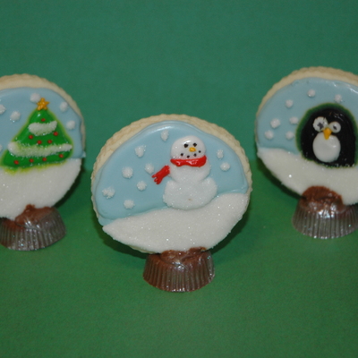 Snow Globe Cookies