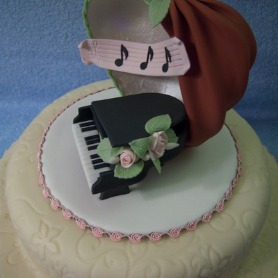 Piano Cake
