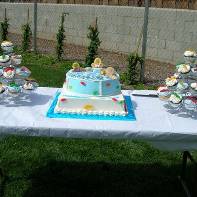 Pool Cakes All Together