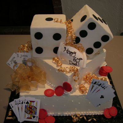 Dad's Casino Cake