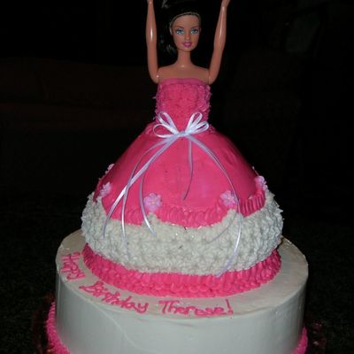 Niece's Barbie Cake