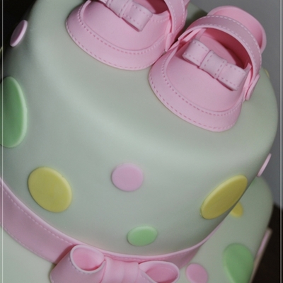 Dots And Shoes For Baby