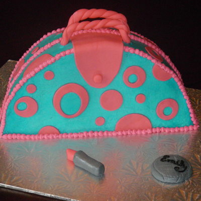 Retro Purse Cake