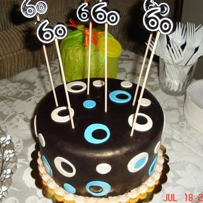 60Th Birthday Cake