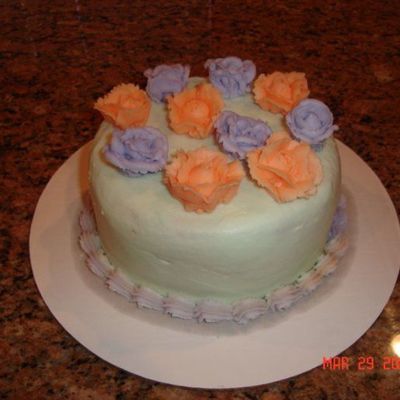 Orange And Purple Flowers