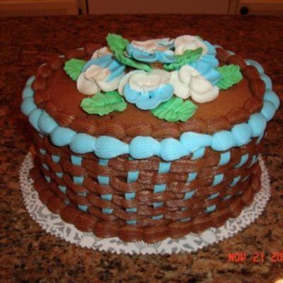 Chocolate Basketweave