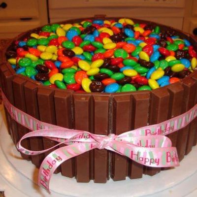 Candy Barrel Cake