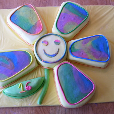 Flower Power Sweet 16 Birthday