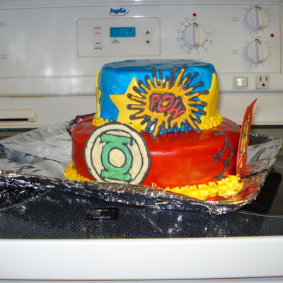 Super Hero Cake